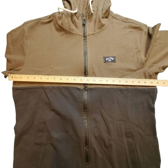 Men's Billabong Abner Full Zip Lightweight Jacket Hoodie Size M - Picture 8 of 9